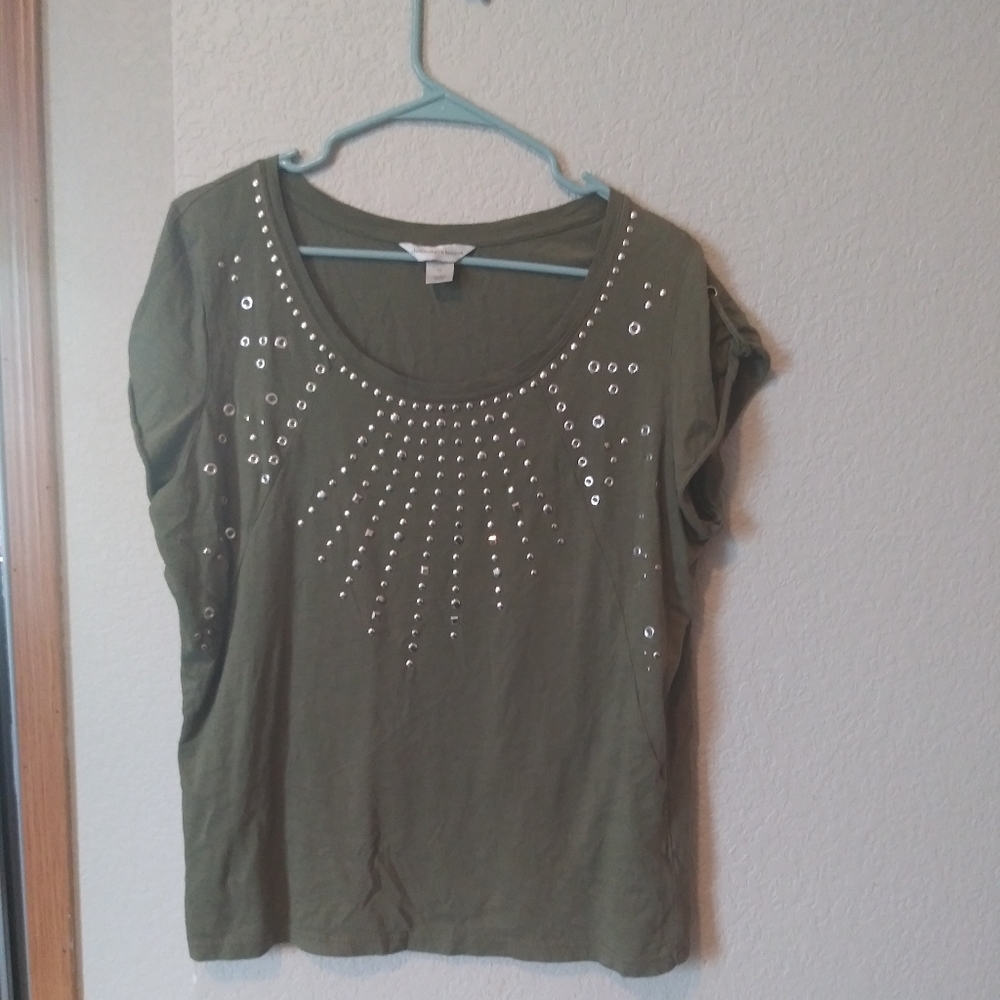 Christopher & Banks studded tee